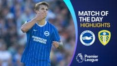 Late Vuskovic header rescues point for Brighton against Leeds