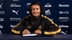 Man City complete £86m signing of Bouaddi from Lille