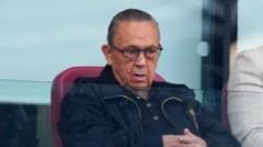 West Ham co-owner David Sullivan attends game despite advice not to