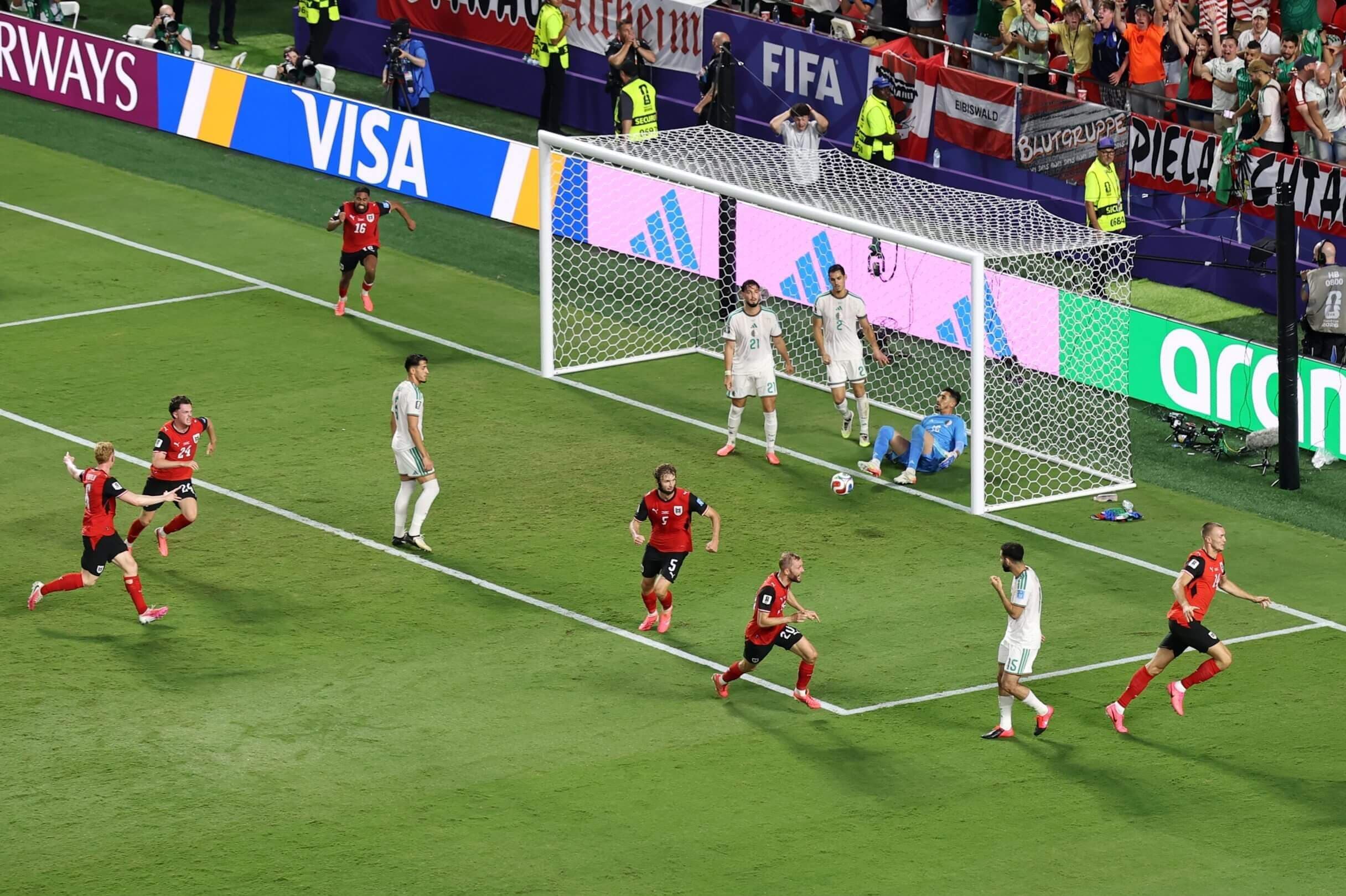 Algeria and Austria play out dramatic draw in Kansas City World Cup thriller
