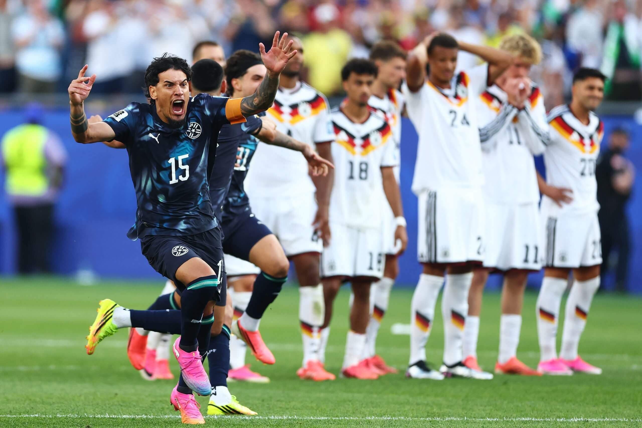 Germany suffer first-ever World Cup penalty shootout loss as Paraguay cause huge shock