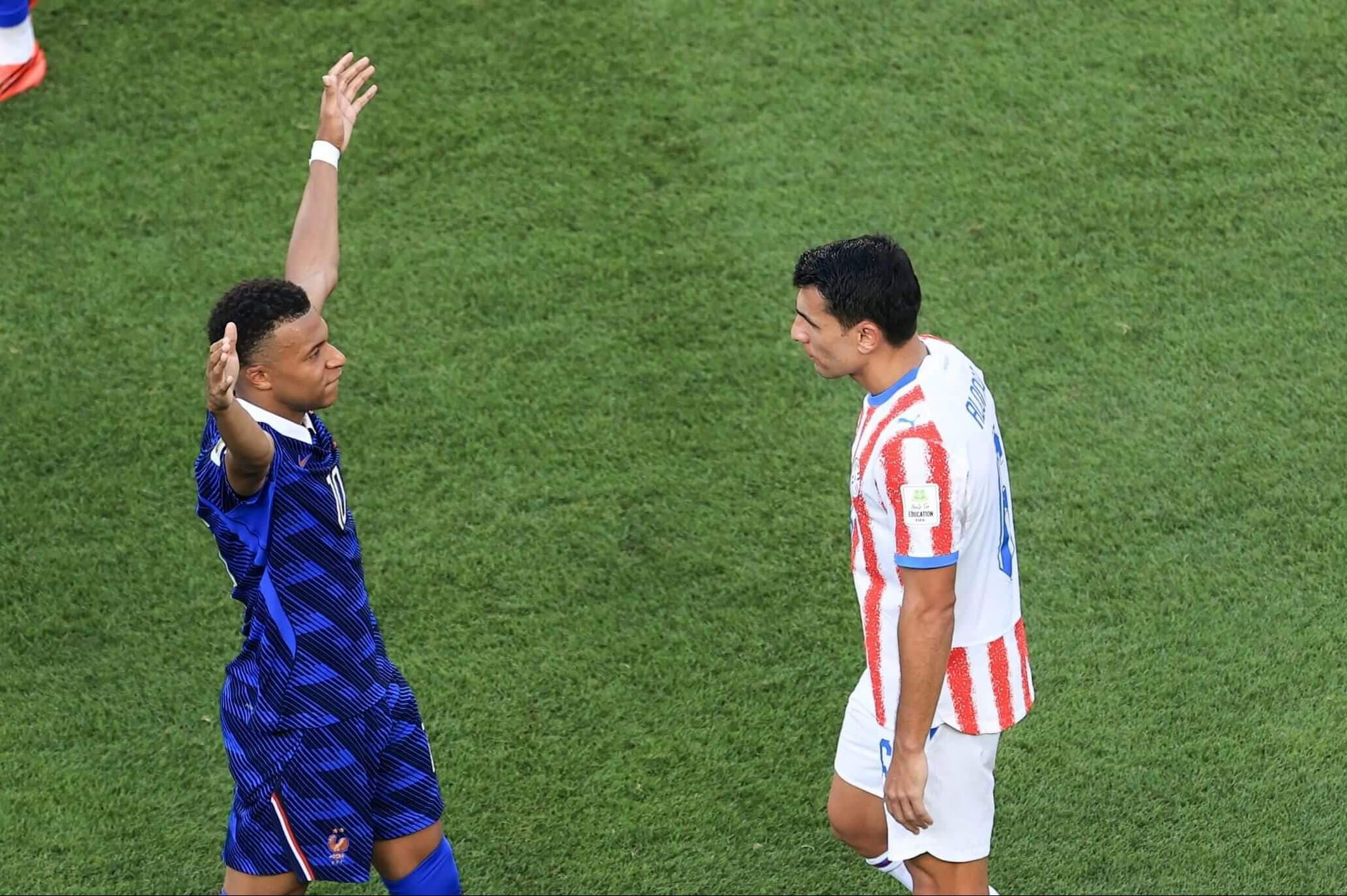 Mbappé levels Messi in World Cup golden boot race as France beat Paraguay amid tactical controversy