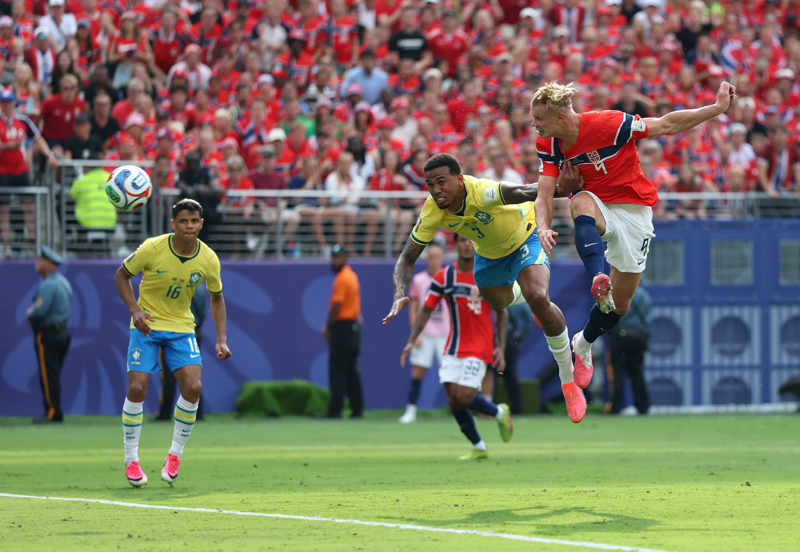 Erling Haaland makes history for Norway with brilliant double; Brazil struggle in World Cup loss