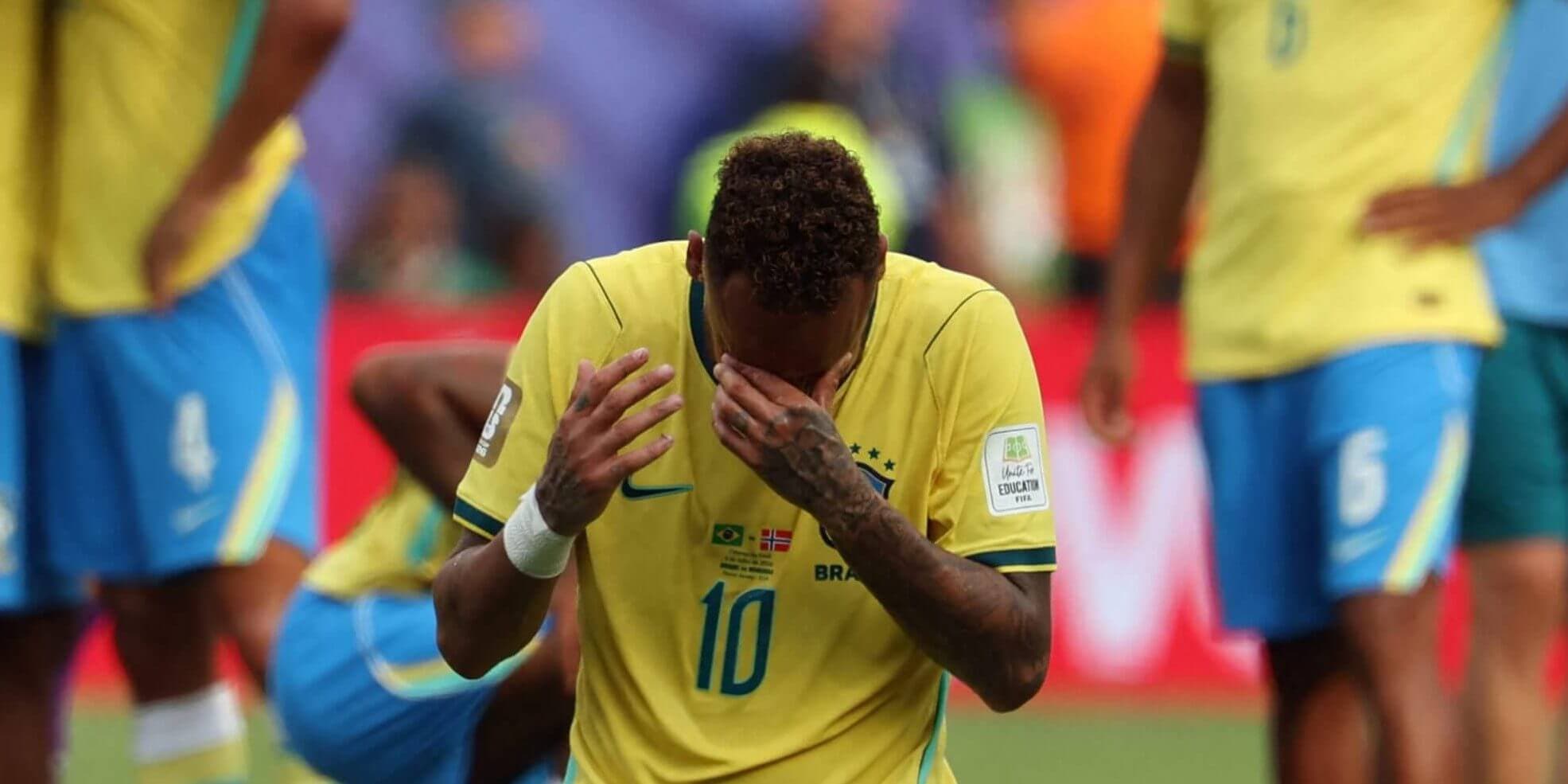 Neymar's tears mark another misstep for Brazil's great unfulfilled and its World Cup dark age