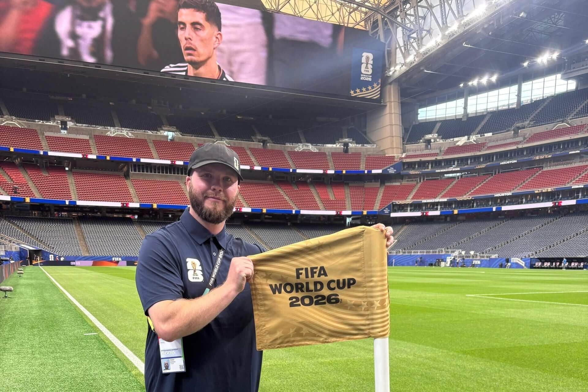 Rodeo delays, refrigerated turf and lots of lorries: Why preparing a World Cup pitch is so tough