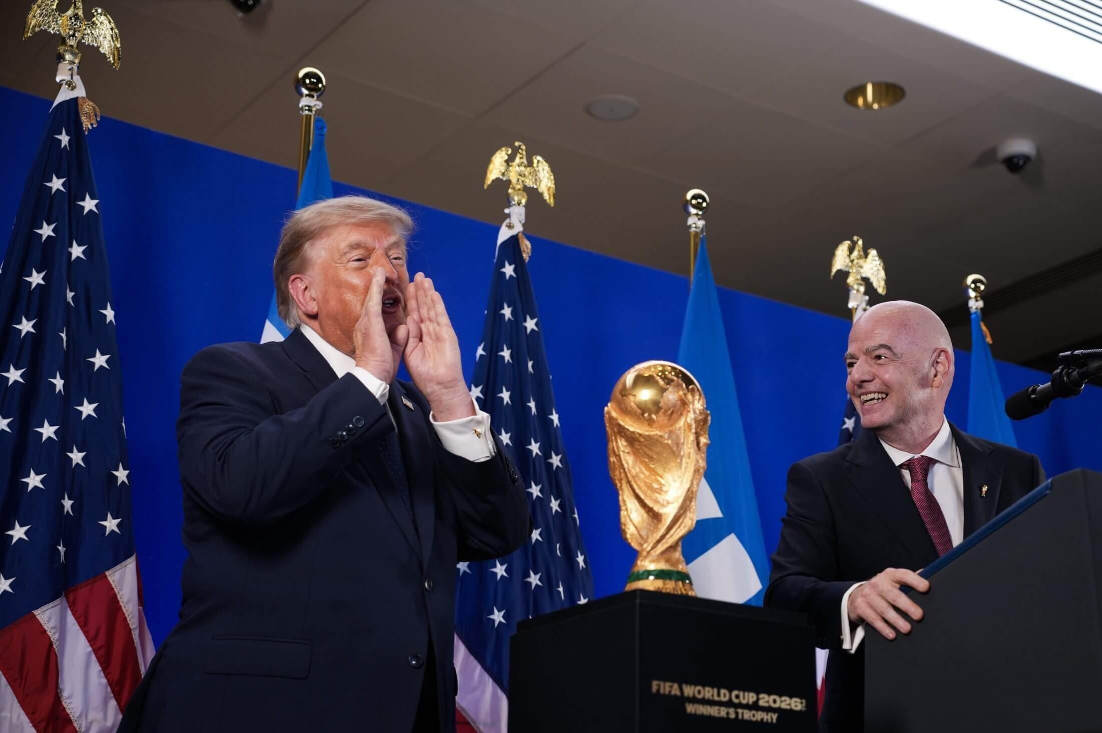 Trump praises Infantino for 'great decision' over Balogun World Cup controversy