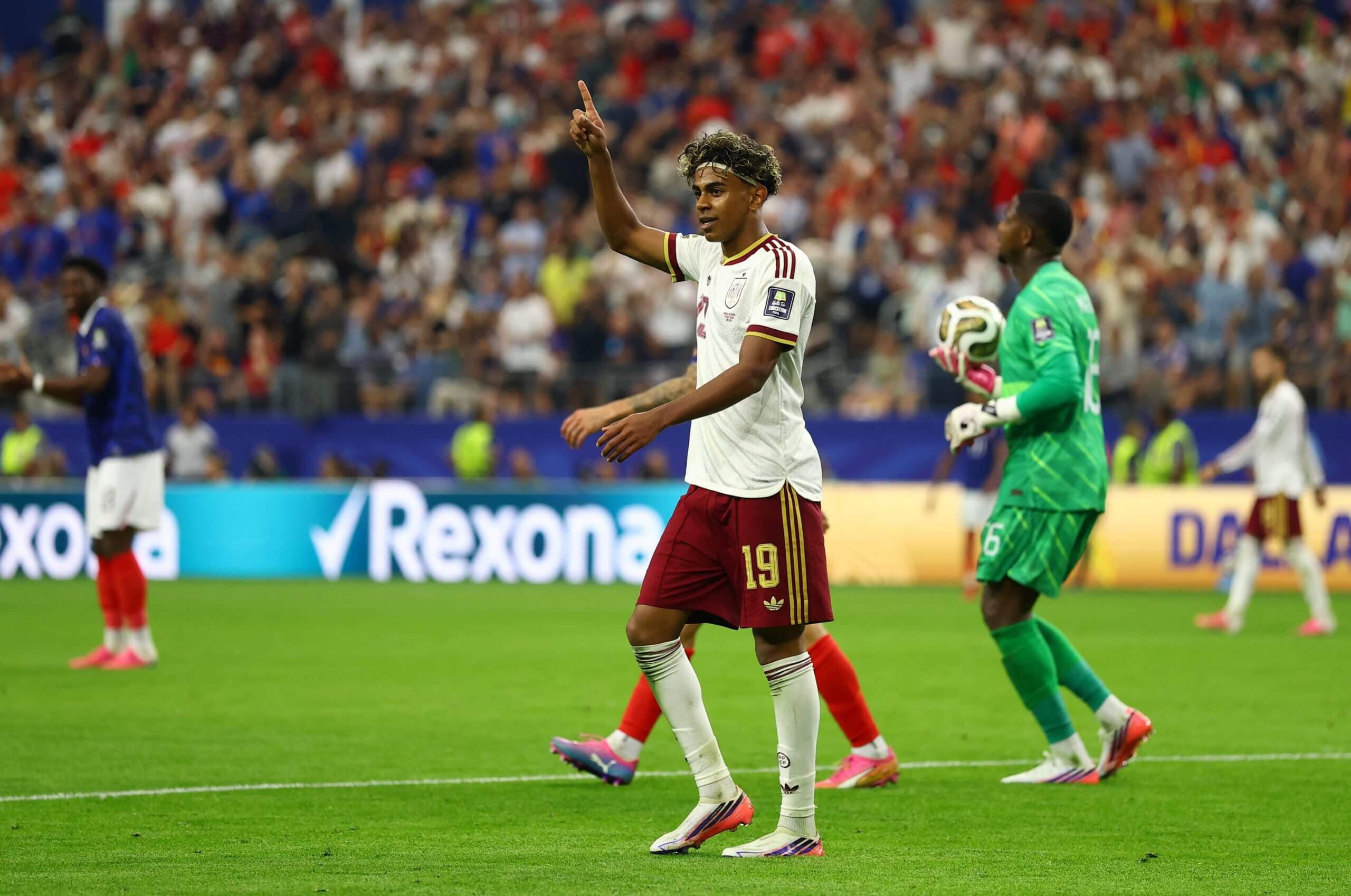 Lamine Yamal in 'perfect physical condition' heading into World Cup final, says De la Fuente