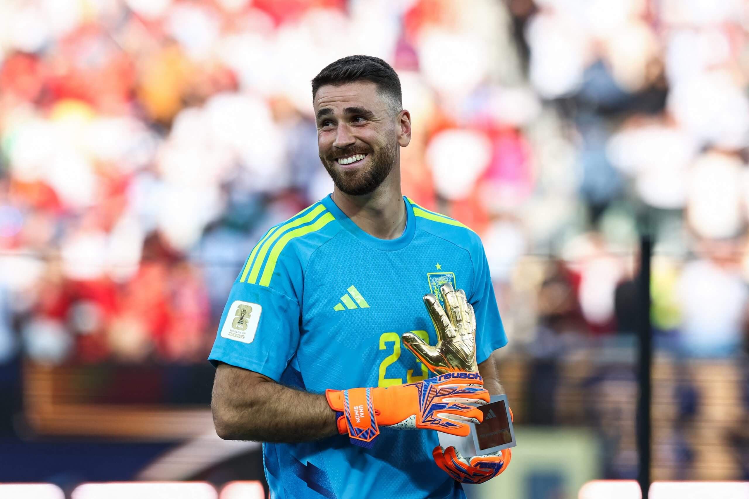 Unai Simon: Spain's record-breaking Golden Glove winner and what makes him elite