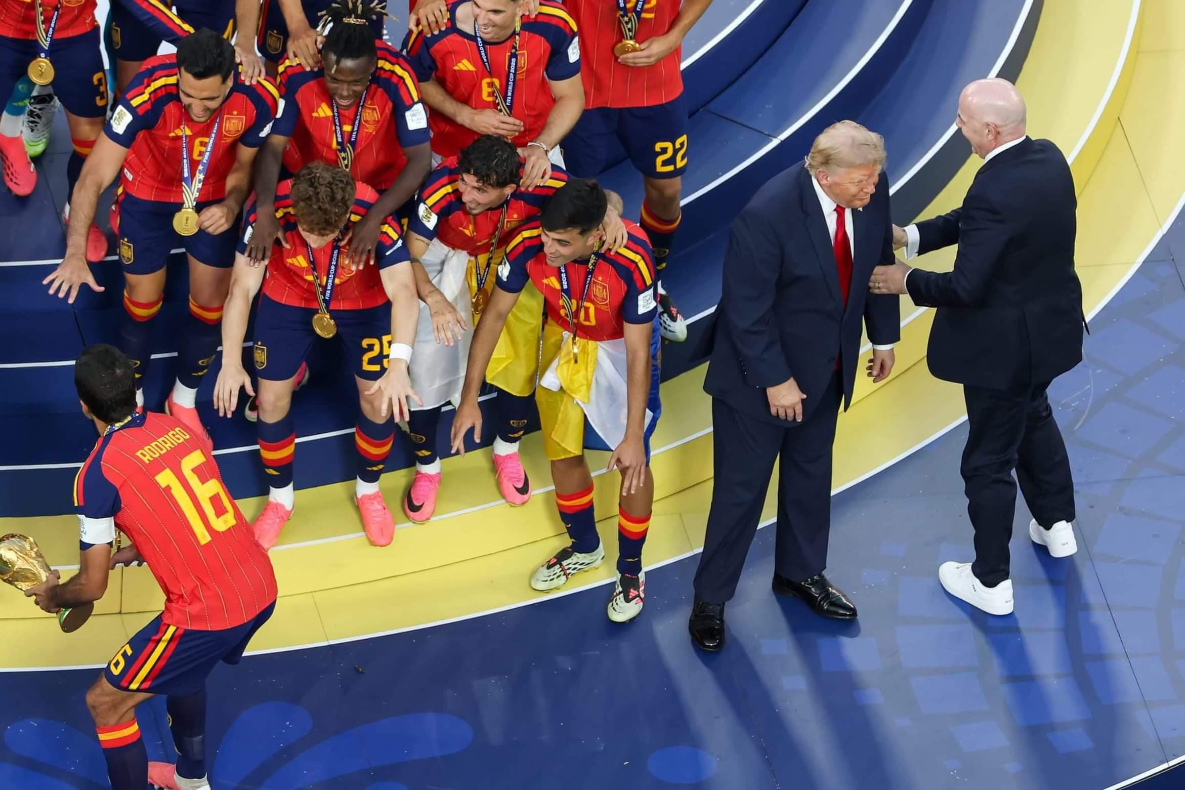 Trump, Infantino and an awkward dash: Everything that happened in the World Cup trophy presentation