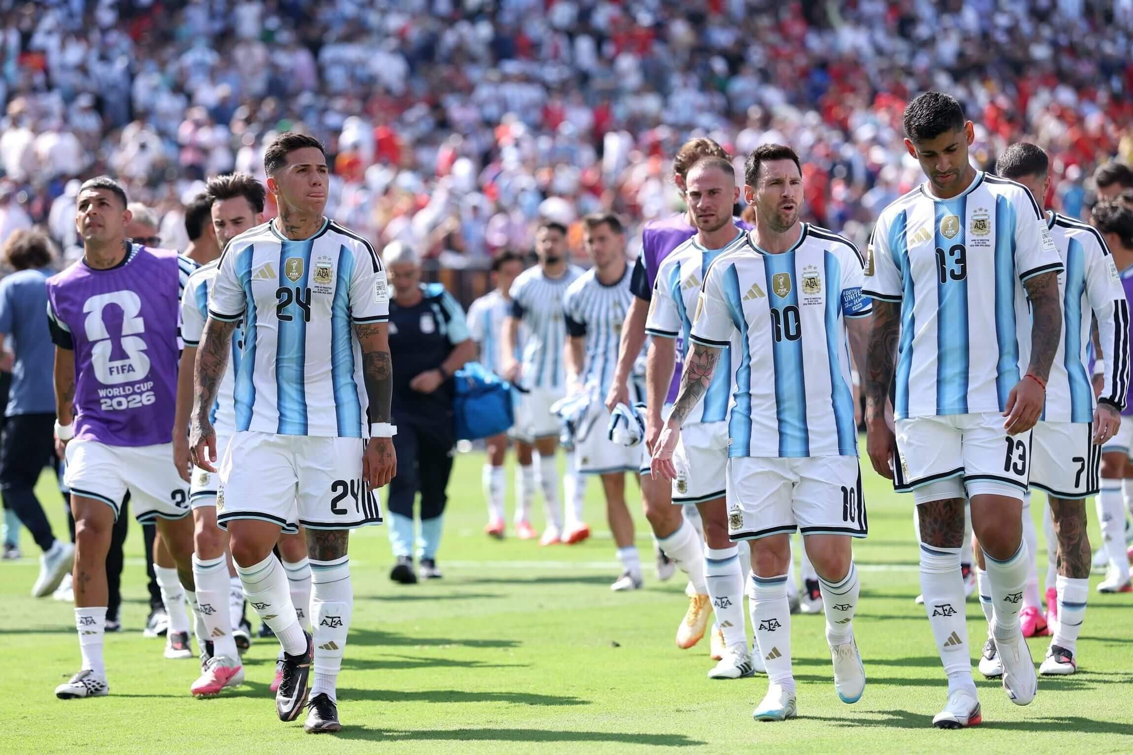 Argentina president declares national holiday despite World Cup final loss