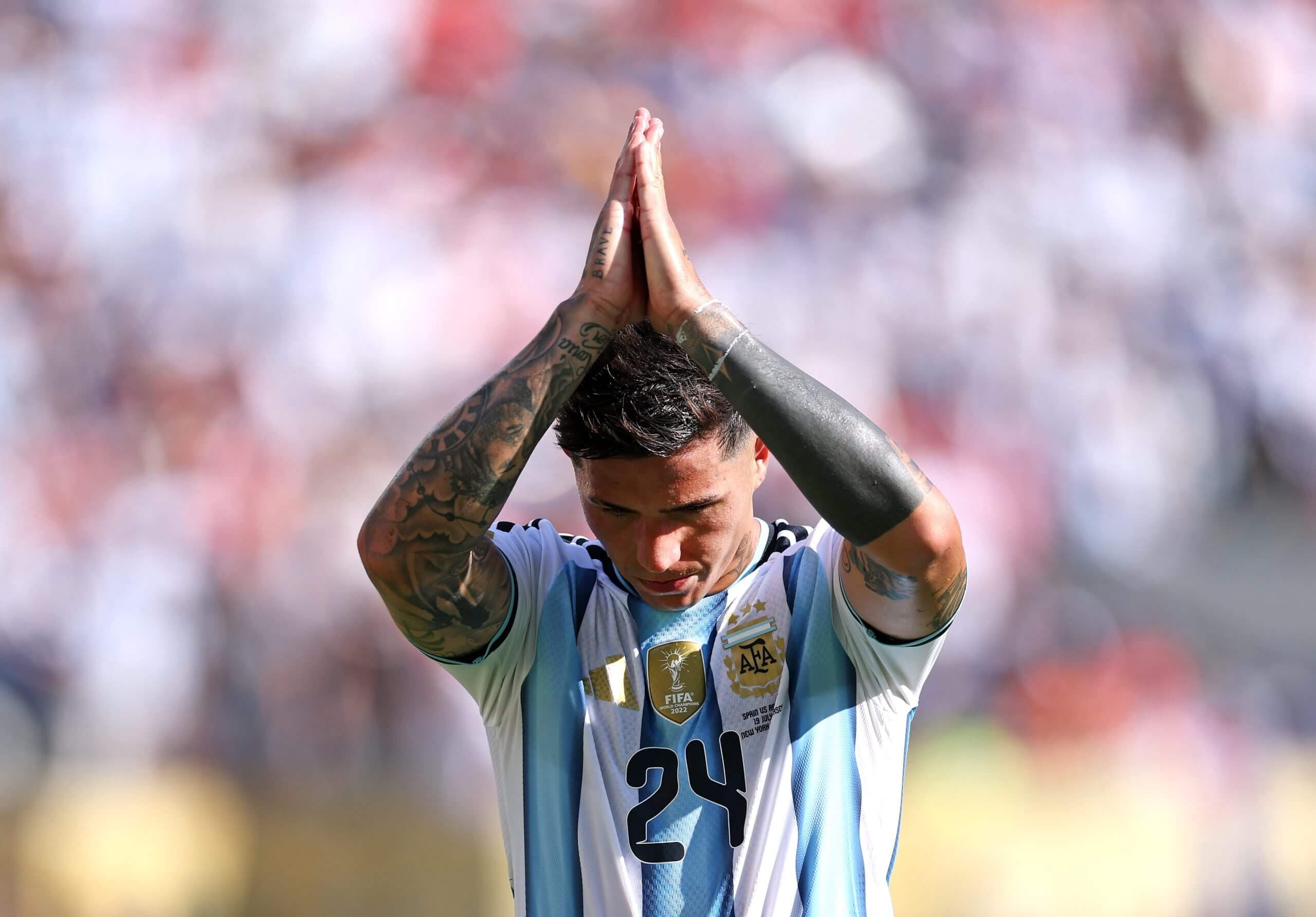 Enzo Fernandez says Argentina played with 'pride and humility' at World Cup