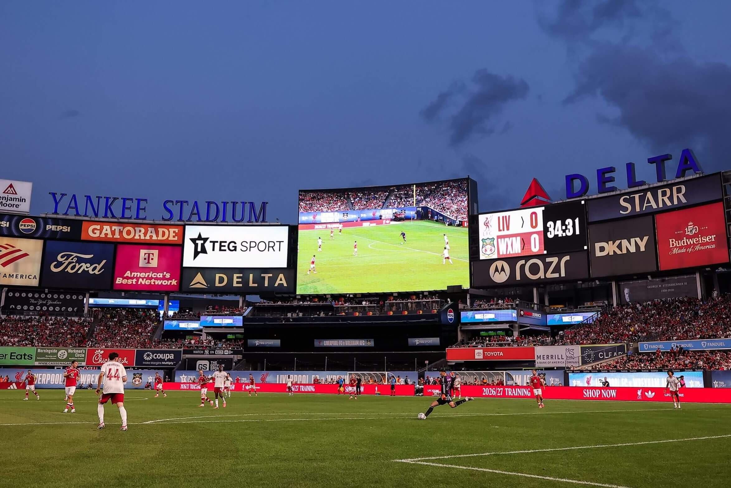 Wrexham revel in playing at Yankee Stadium: 'It's something we'll always remember'