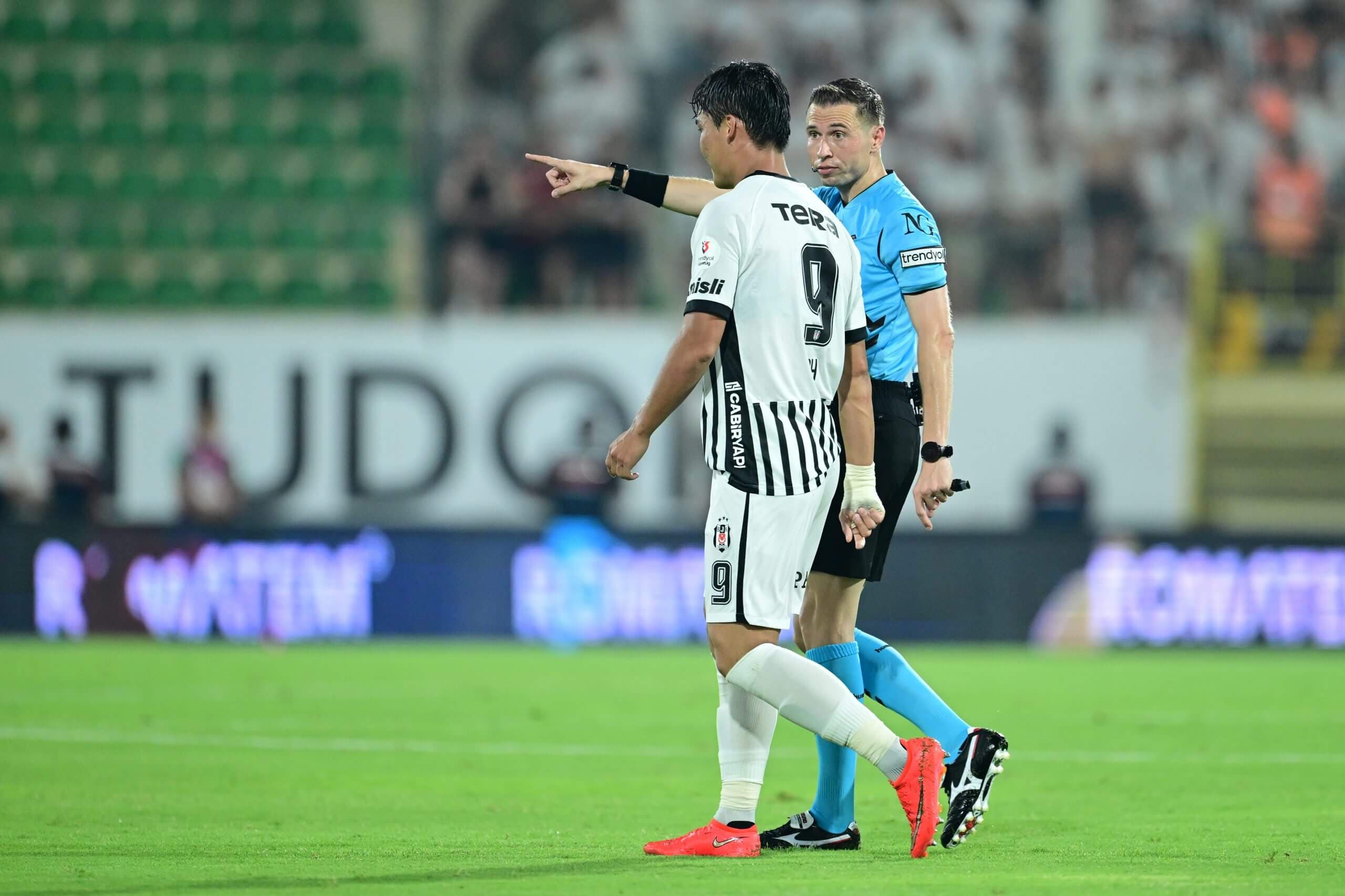Besiktas slam official after shock defeat, calling it 'a document of shame for Turkish refereeing'