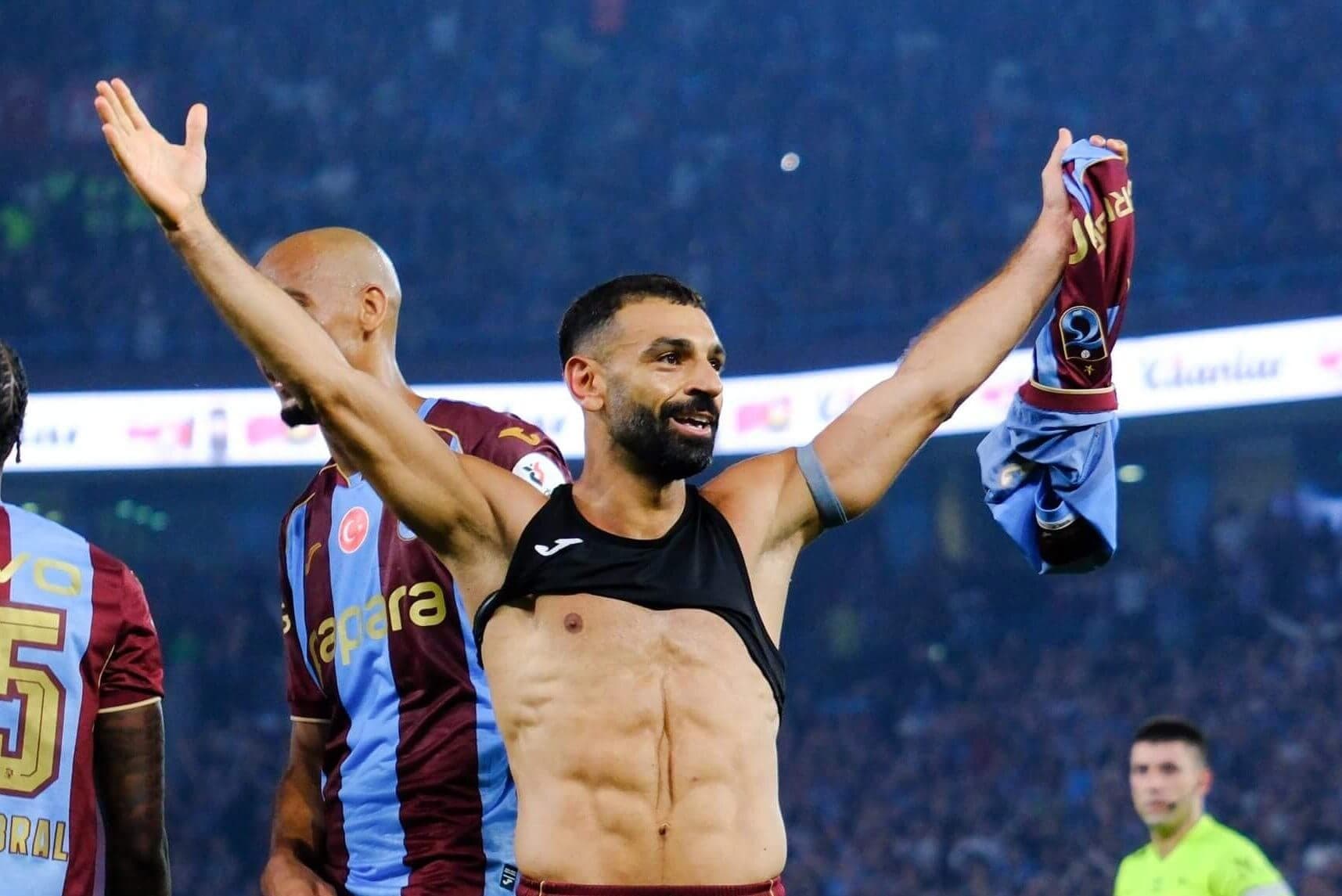 Trabzonspor's Mohamed Salah scores hat-trick in 4-0 win over Galatasaray